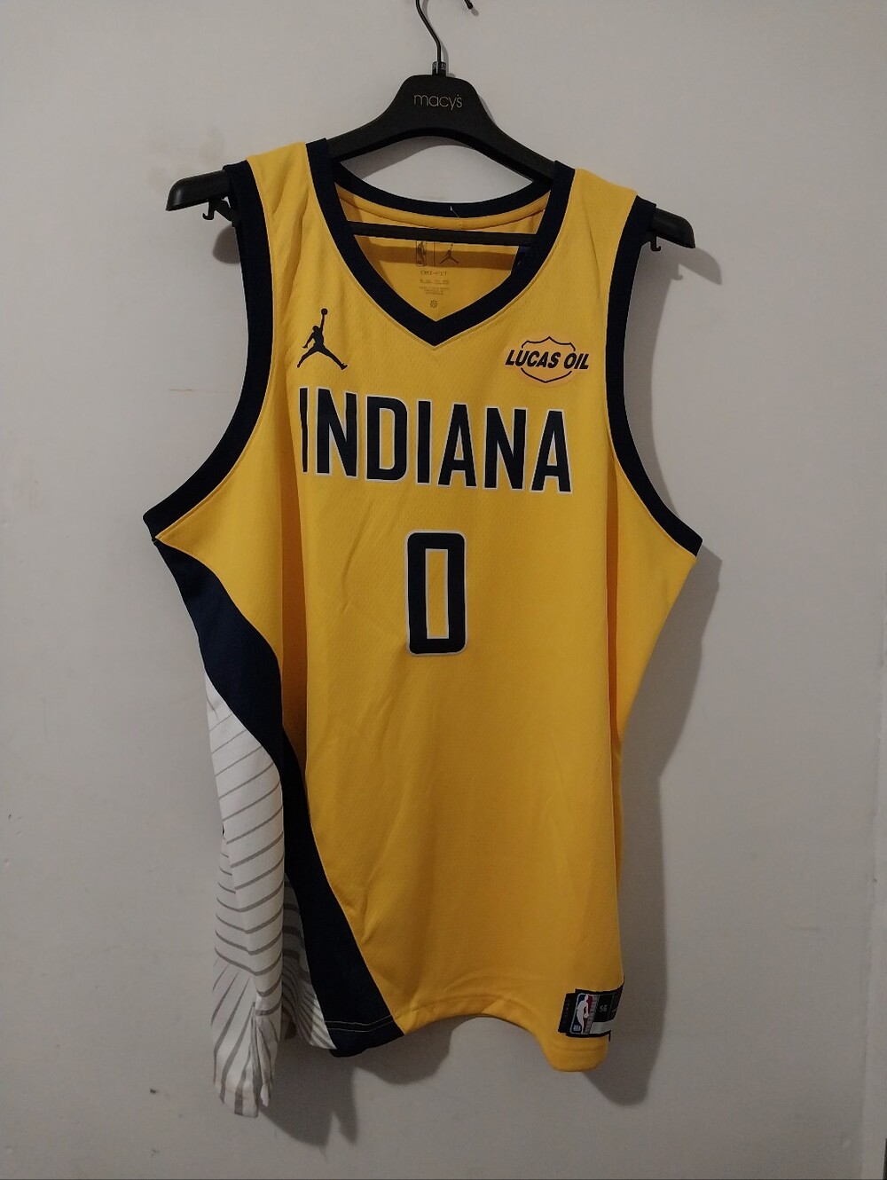 Nike Swingman Indiana Pacers Tyrese Haliburton City Away Jersey Size 52 Lucas